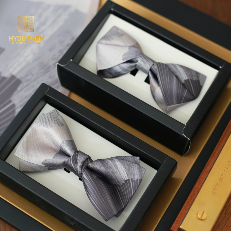 Men'S Grooming Gifts - เจ้าบ่าวผู้ชายที่ดีที่สุดกล่องของขวัญสีเทาเงินแชมเปญทองชุดผู้ชายผูกโบว์แต่งงาน