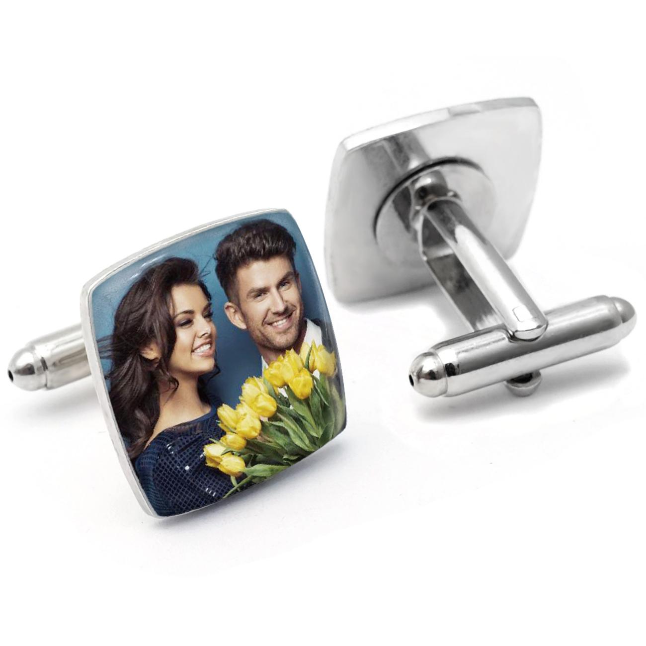 กระดุมข้อมือพร้อมรูปภาพส่วนตัว - Men'S Grooming Gifts บทวิจารณ์และราคา