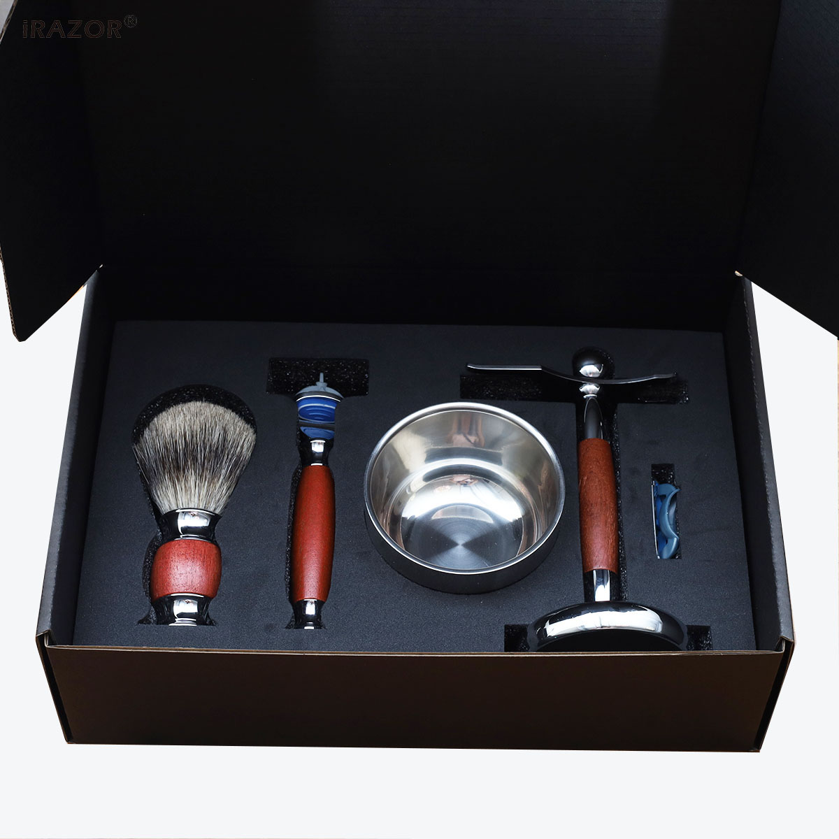 iRAZOR ชุดโกนหนวดสำหรับผู้ชายส - Men'S Grooming Gift Box บทวิจารณ์และราคา
