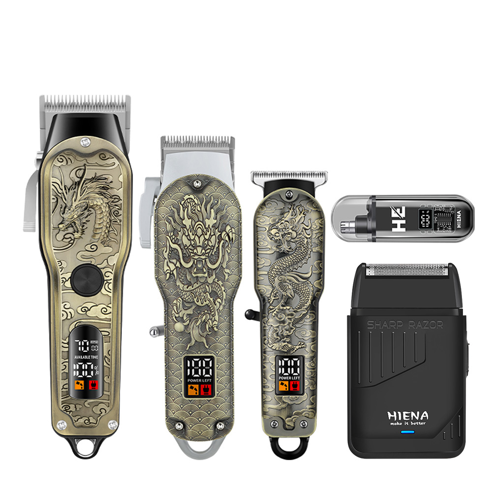 HIENA ชุดเครื่องตัดผมมืออาชีพ  - Men'S Grooming Gifts บทวิจารณ์และราคา
